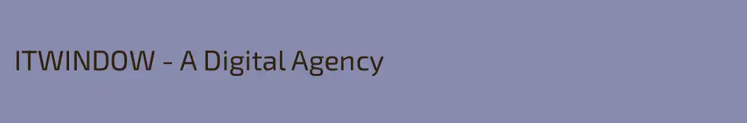 ITWINDOW - A Digital Agency
